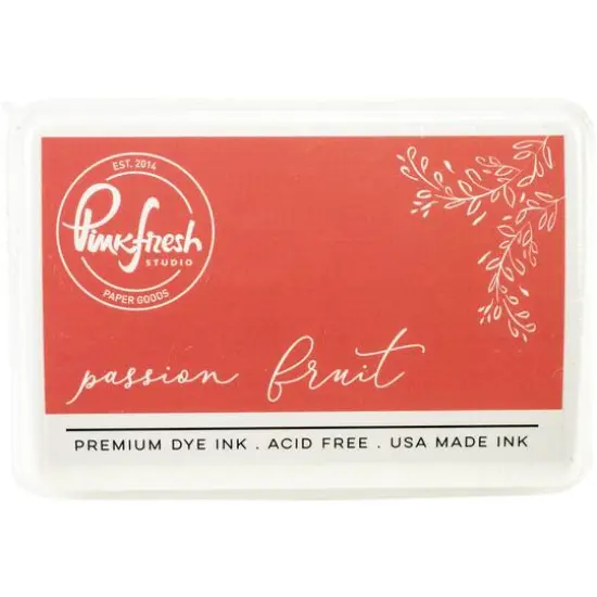 Pinkfresh Studio Premium Dye Ink Pad Passion Fruit {1}