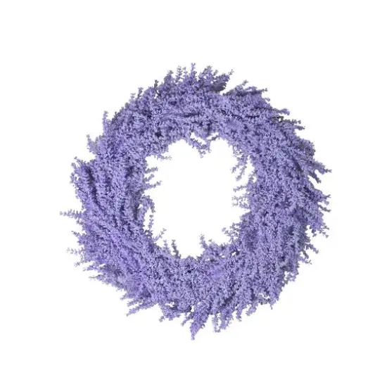 26" Purple Wisteria Spring Wreath {1}