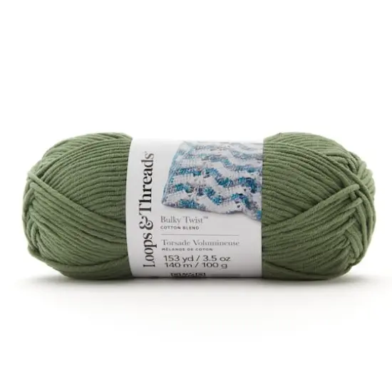 Bulky Twist&trade; Solid Yarn by Loops & Threads&reg; Dill {1}