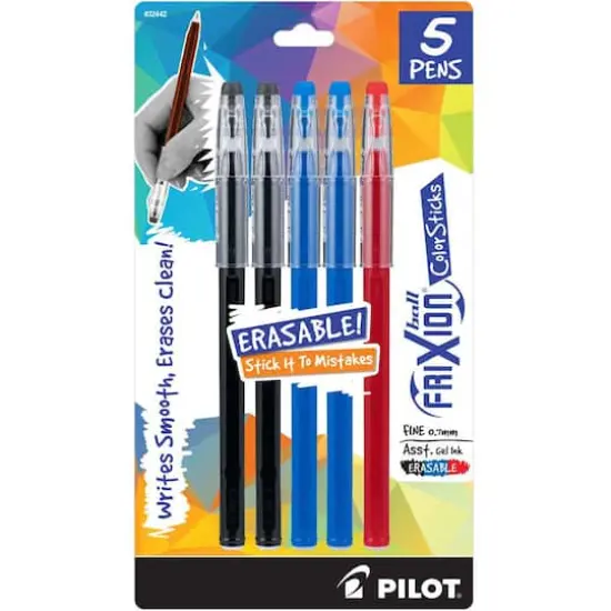 Pilot FriXion Ball Color Sticks Blue & Red Erasable Gel Pens {1}