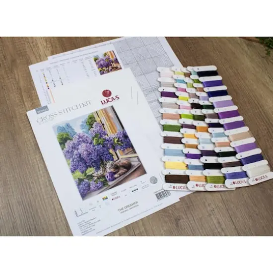 Luca-S The Dreamer Counted Cross-Stitch Kit {4}