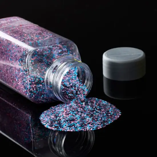 5.7oz. Chunky Polyester Glitter by Recollections&trade; Pink Passion {3}