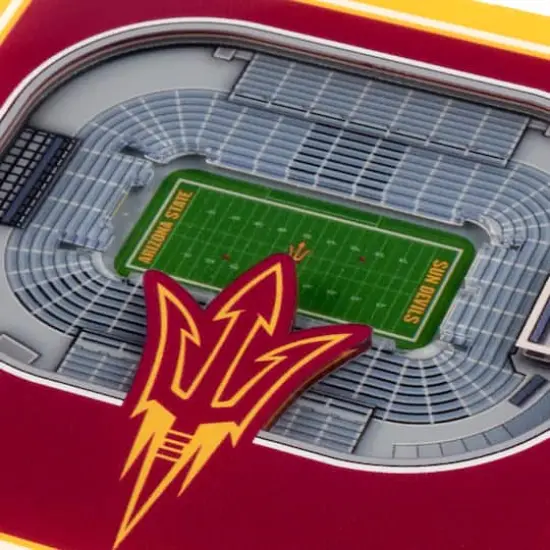 NCAA 3D StadiumView Coasters Arizona State Sun Devils {5}