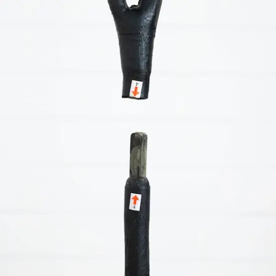 6ft. Artificial Halloween Black Eucalyptus Tree {5}