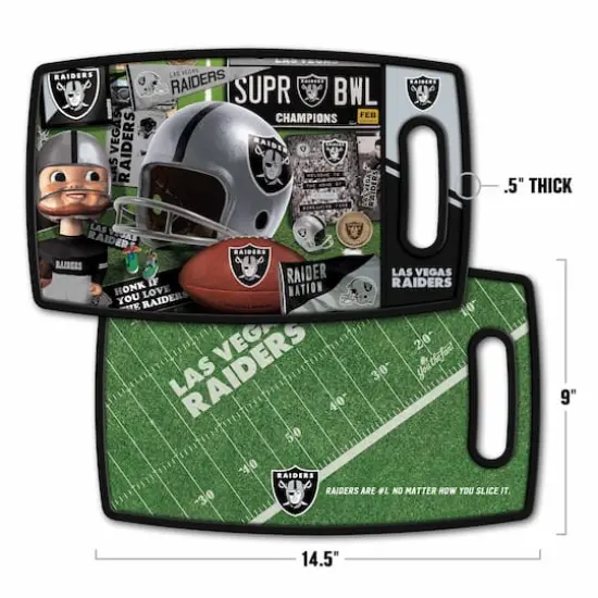 NFL Retro Series Cutting BoardLas Vegas Raiders {4}