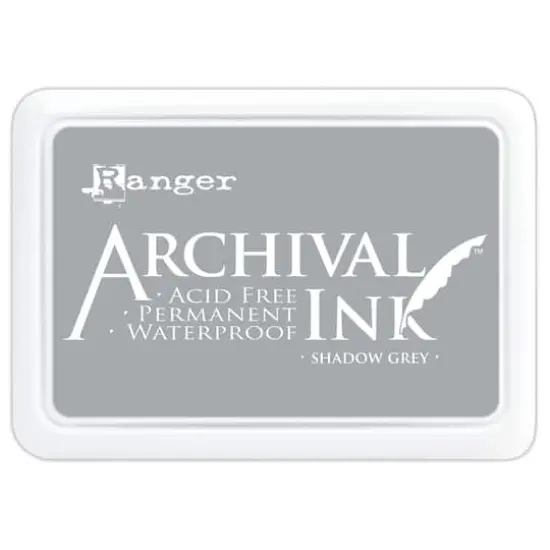 Ranger Archival Ink&trade; Pad Shadow Gray {1}