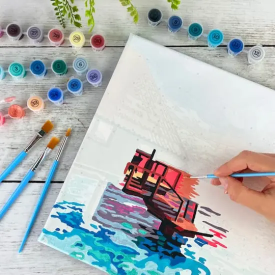 ArtSkills&reg; Premium Cabana Paint-by-Number Kit {6}