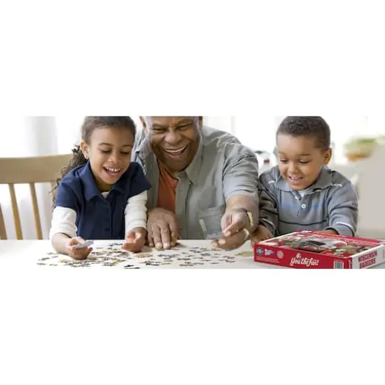 College Team Retro Series 500 Piece Puzzle Wisconsin Badgers {4}