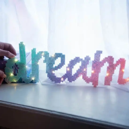 Perler&reg; Bead DIY Dream Light-Up Bead Art Kit {6}