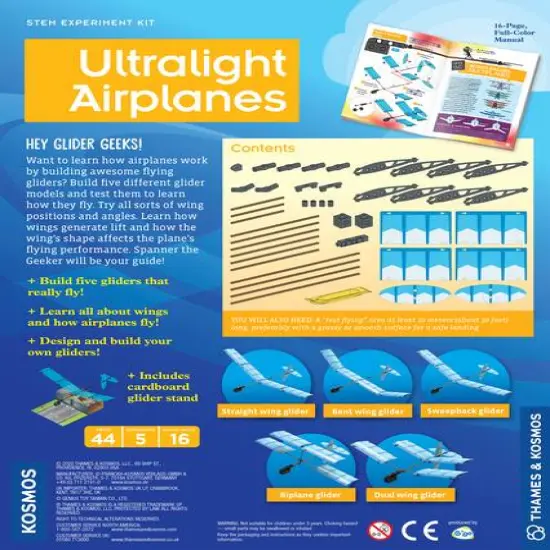 Thames & Kosmos Ultralight Airplanes Kit {3}