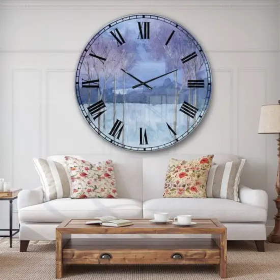 Designart 'Evening Serenade Ii Traditional Wall Clock {3}