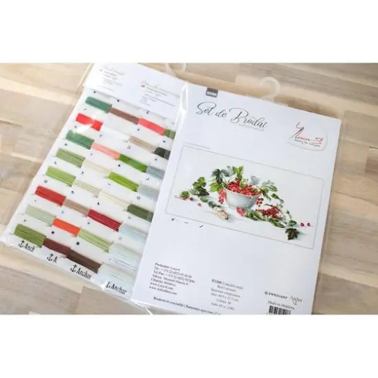 Luca-s Red Currants Counted Cross Stitch Kit {4}