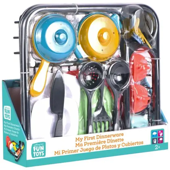 Nothing But Fun Toys My First Dinnerware Playset {3}