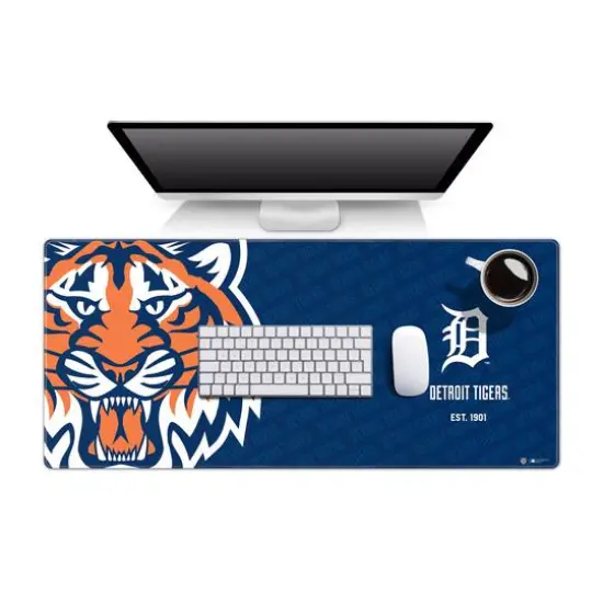 MLB Logo Series Desk Pad Detroit Tigers {1}