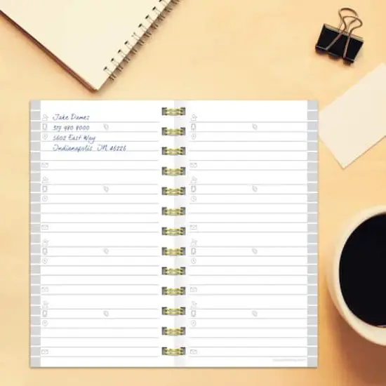 TF Publishing Joy Spiral Address Book {6}