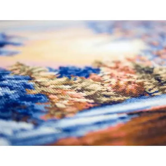 Luca-S Winter Landscape Counted Cross Stitch Kit {6}