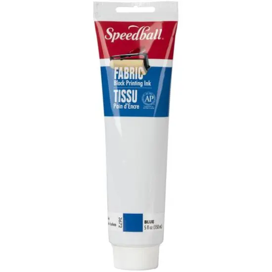 Speedball&reg; Fabric Block Printing Ink, 5oz. Blue {1}