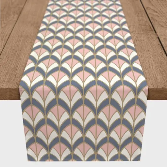 Art Deco Bright Indoor/Outdoor Table Runner {3}