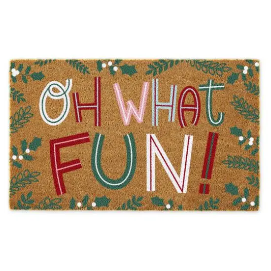 DII&reg; Oh What Fun Doormat {1}