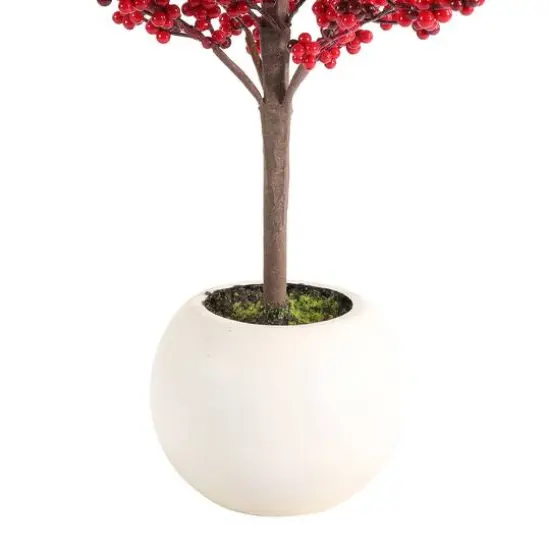 Glitzhome&reg; 41"H Chirstmas Berry Porch Tree {8}