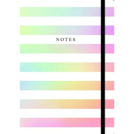 JAM Paper Spectrum Hardcover Notebook with Elastic Band {1}
