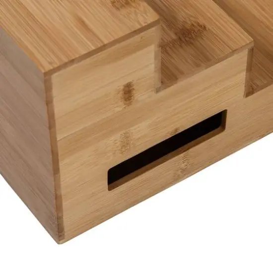 Honey Can Do Adjustable 3-Tier Bamboo Spice Rack Organizer {7}