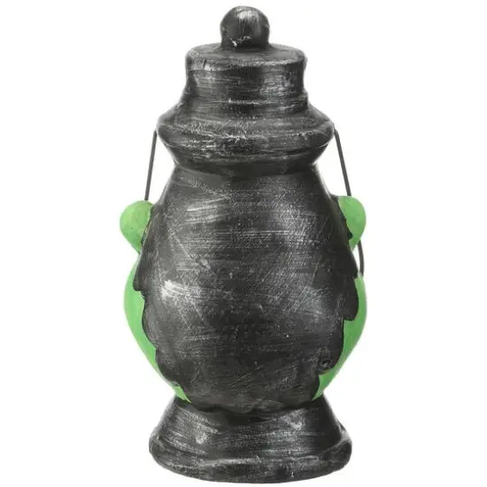 12" LED Green Ghoul Lantern {6}