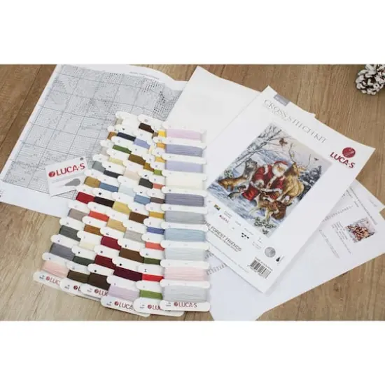 Luca-S The Forest Friends Counted Cross Stitch Kit {3}