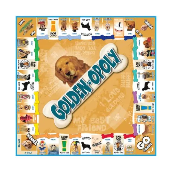 Late For The Sky Golden-Opoly&trade; Board Game {4}