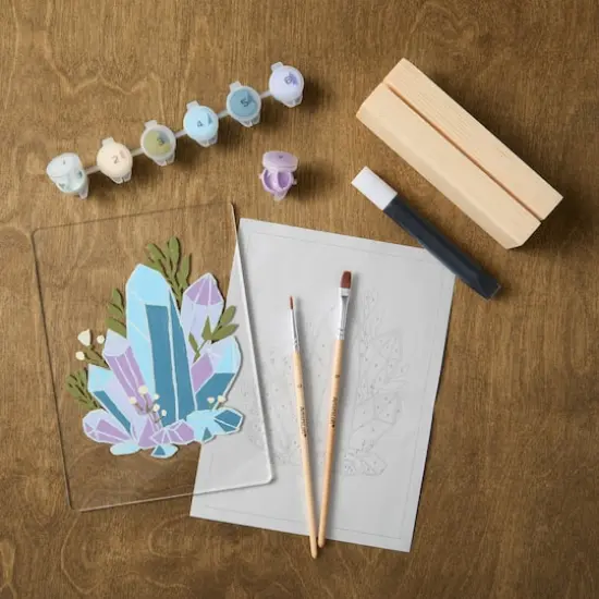 5" x 7" Celestial Paint-by-Number Acrylic Surface Kit by Artist's Loft&reg; {1}