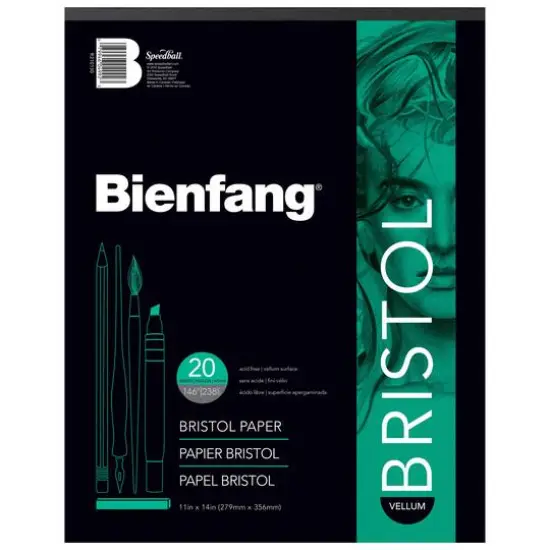 Bienfang&reg; Bristol Regular Drawing Paper Pad {1}