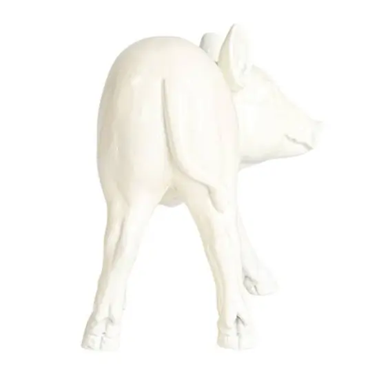 Hello Honey&reg; 7.25" Wide Country Charm Pig Taper Candle Holder {7}