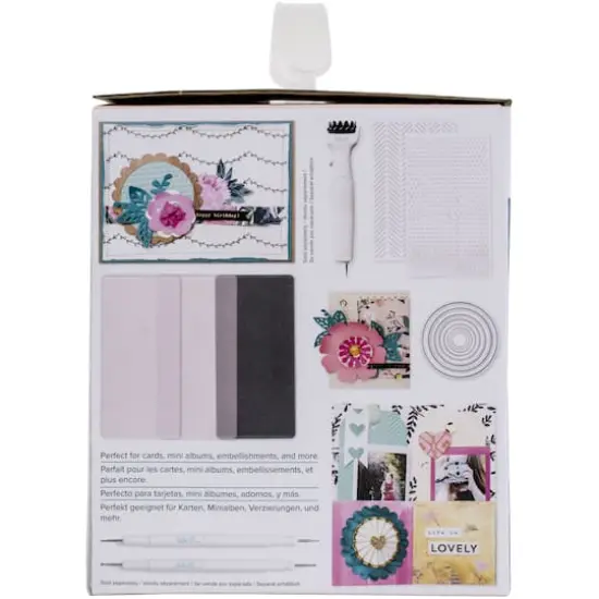 We R Memory Keepers&reg; Mini Evolution&trade; Pink Die Cut Machine Kit {4}