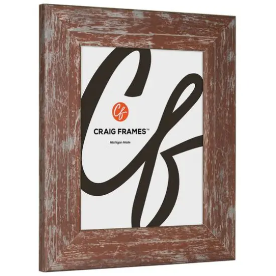 2 Pack Craig Frames American Barn Red Picture Frame {4}