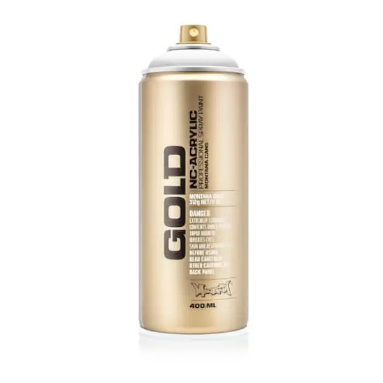Montana&trade; Cans GOLD Transparent Spray Paint, 400mL T9100 Transparent White {5}