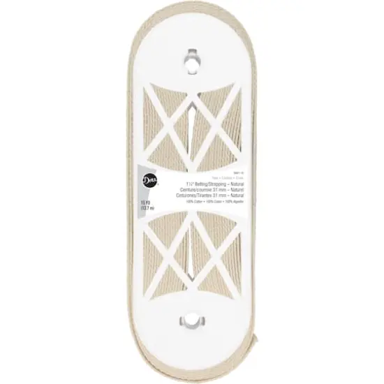 Dritz&reg; 1.25" Natural Cotton Belting for Straps and Handles {1}