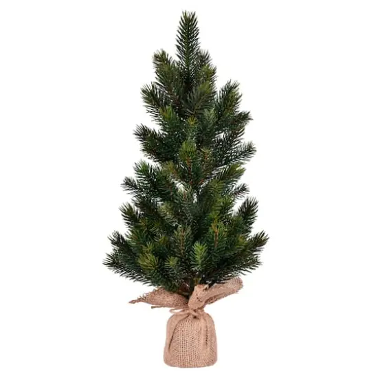 19" Unlit Balsam Fir Sapling Artificial Christmas Tree {1}