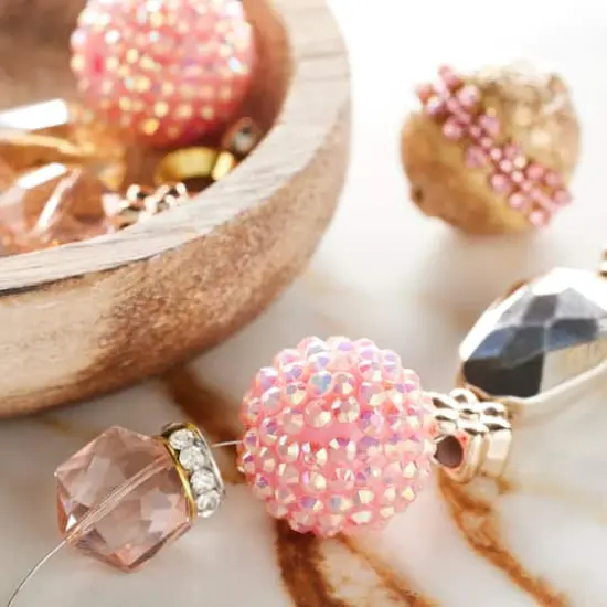 Rose Gold Mix Round Strung Beads by Bead Landing&trade; {3}