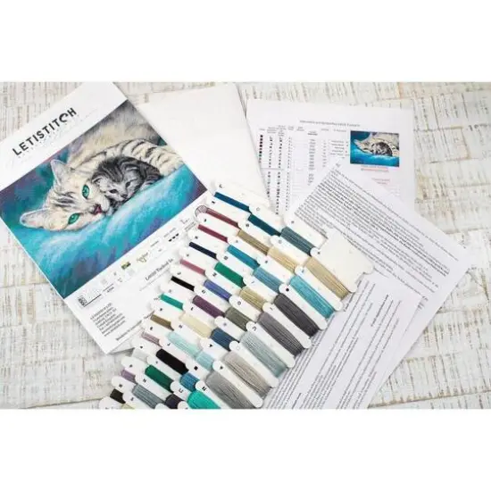 Letistitch Tucked In Counted Cross Stitch Kit {3}