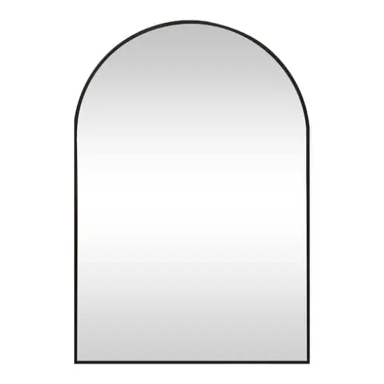 20" x 30" Black Arch Decorative Mirror by Ashland&reg; {1}