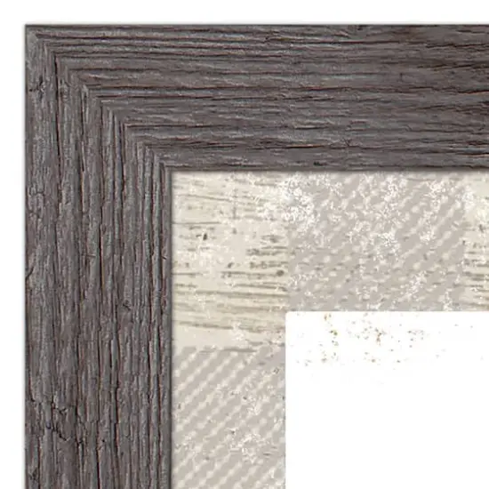 Gray Buffalo Check Holiday Phrases Print in Western Gray Frame {3}