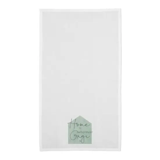 Home is Wherever Gigi Is Cotton Twill Tea Towel Set {5}