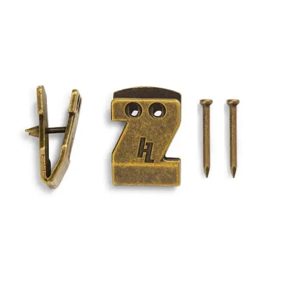 HangZ&trade; 15lb. Canvas Sawtooth Hooks, 50ct. {3}