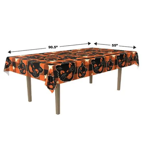 Beistle Vintage Halloween Fabric Tablecover {7}
