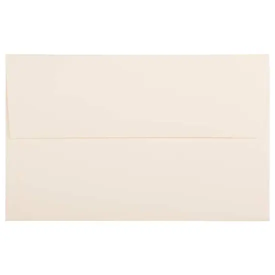 JAM Paper A10 Strathmore Invitation Envelopes, 50ct. Natural White Wove {1}
