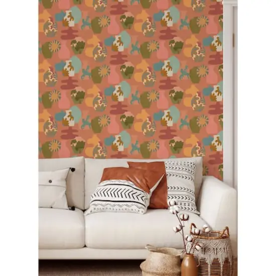 Alja Horvat Terracotta Miracle Vases Peel & Stick Wallpaper {3}