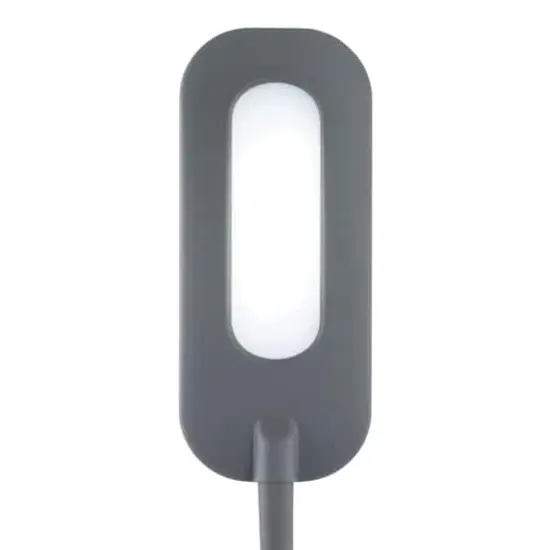 OttLite Dark Gray Soft Touch LED Desk Lamp {5}