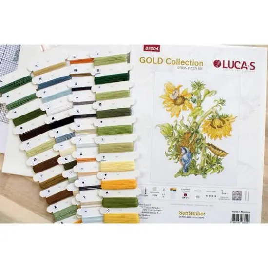 Luca-S September Bouquet Counted Cross-Stitch Kit {5}