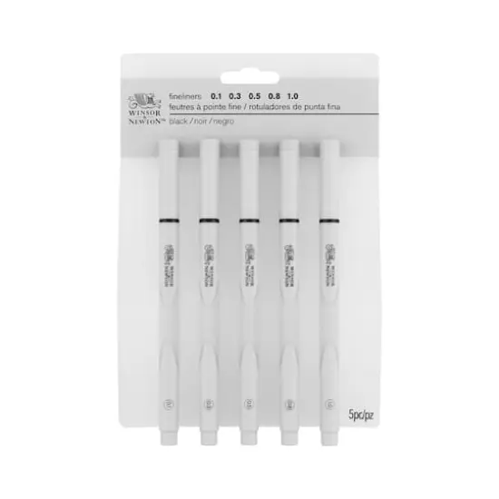Winsor & Newton&reg;Fineliner Black Pen Set {1}