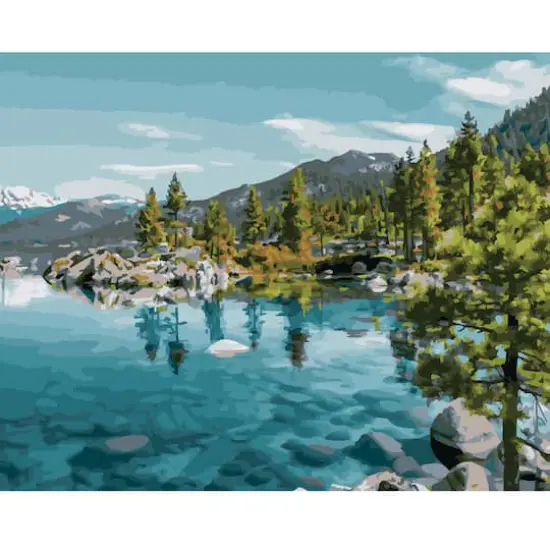 Lake Tahoe Paint-by-Number Kit by Artist's Loft&reg; {1}